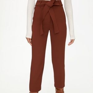 Aritzia Wilfred Jallade Pant Burnt Orange Size 4